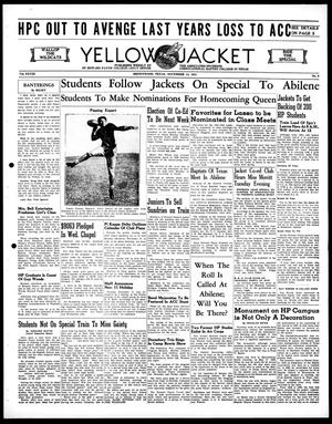 Yellow Jacket (Brownwood, Tex.), Vol. 28, No. 9, Ed. 1, Thursday, November 13, 1941