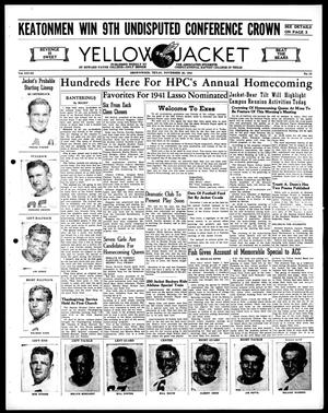 Yellow Jacket (Brownwood, Tex.), Vol. 28, No. 10, Ed. 1, Thursday, November 20, 1941