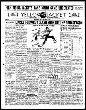 Yellow Jacket (Brownwood, Tex.), Vol. 28, No. 11, Ed. 1, Thursday, November 27, 1941