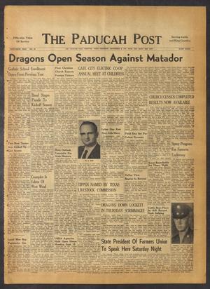 The Paducah Post (Paducah, Tex.), Vol. 59, No. 25, Ed. 1 Thursday, September 9, 1965