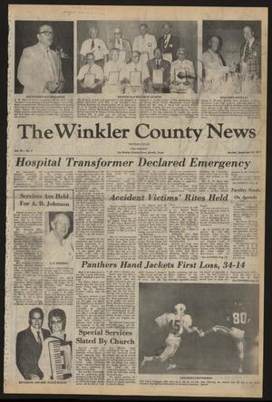 The Winkler County News (Kermit, Tex.), Vol. 42, No. 4, Ed. 1 Monday, September 26, 1977