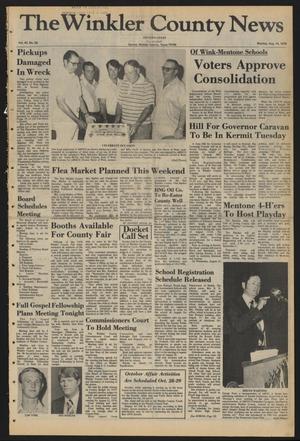 The Winkler County News (Kermit, Tex.), Vol. 42, No. 94, Ed. 1 Monday, August 14, 1978
