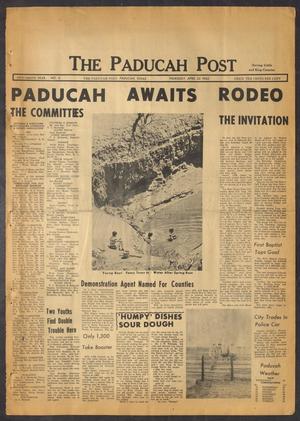 The Paducah Post (Paducah, Tex.), Vol. 59, No. 5, Ed. 1 Thursday, April 22, 1965