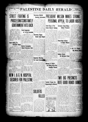 Palestine Daily Herald (Palestine, Tex), Vol. 16, No. 177, Ed. 1 Monday, November 12, 1917