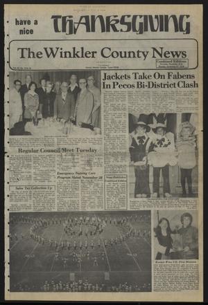 The Winkler County News (Kermit, Tex.), Vol. 43, No. 19, Ed. 1 Thursday, November 23, 1978
