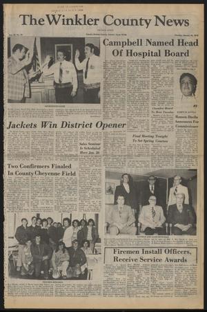 The Winkler County News (Kermit, Tex.), Vol. 42, No. 35, Ed. 1 Monday, January 16, 1978