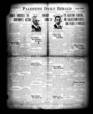 Palestine Daily Herald (Palestine, Tex), Vol. 18, No. 300, Ed. 1 Friday, June 4, 1920