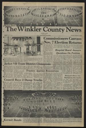 The Winkler County News (Kermit, Tex.), Vol. 43, No. 17, Ed. 1 Thursday, November 16, 1978
