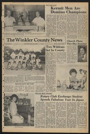 Primary view of object titled 'The Winkler County News (Kermit, Tex.), Vol. 42, No. 91, Ed. 1 Thursday, August 3, 1978'.