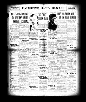 Palestine Daily Herald (Palestine, Tex), Vol. 19, No. 32, Ed. 1 Monday, July 26, 1920