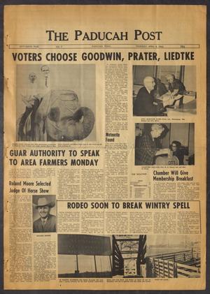 The Paducah Post (Paducah, Tex.), Vol. 59, No. 3, Ed. 1 Thursday, April 8, 1965