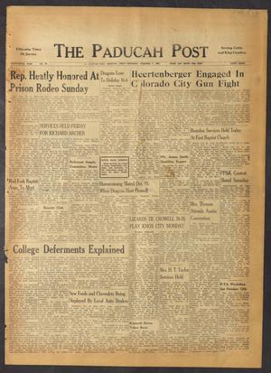 The Paducah Post (Paducah, Tex.), Vol. 59, No. 29, Ed. 1 Thursday, October 7, 1965