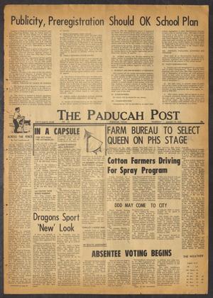 The Paducah Post (Paducah, Tex.), Vol. 59, No. 22, Ed. 1 Thursday, August 19, 1965