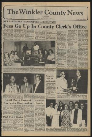 The Winkler County News (Kermit, Tex.), Vol. 41, No. 48, Ed. 1 Monday, August 29, 1977