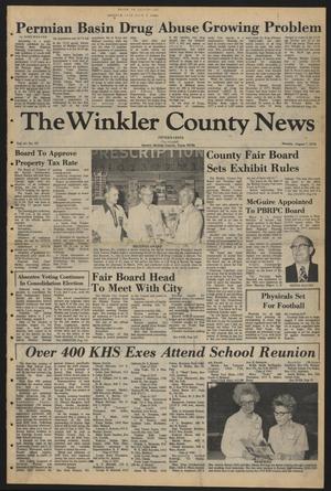 The Winkler County News (Kermit, Tex.), Vol. 42, No. 92, Ed. 1 Monday, August 7, 1978