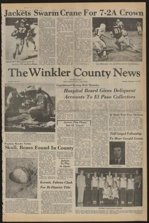 The Winkler County News (Kermit, Tex.), Vol. 42, No. 18, Ed. 1 Monday, November 14, 1977