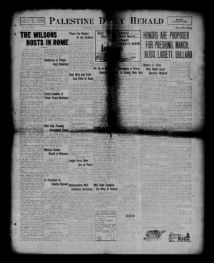 Palestine Daily Herald (Palestine, Tex), Vol. 17, No. 207, Ed. 1 Monday, December 23, 1918