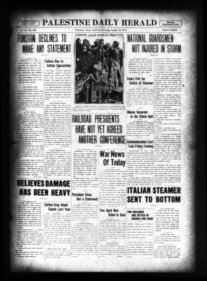 Palestine Daily Herald (Palestine, Tex), Vol. 15, No. 105, Ed. 1 Saturday, August 19, 1916