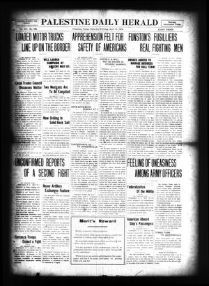 Palestine Daily Herald (Palestine, Tex), Vol. 14, No. 190, Ed. 1 Saturday, April 15, 1916