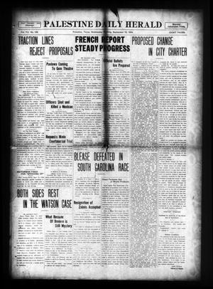 Palestine Daily Herald (Palestine, Tex), Vol. 15, No. 126, Ed. 1 Wednesday, September 13, 1916