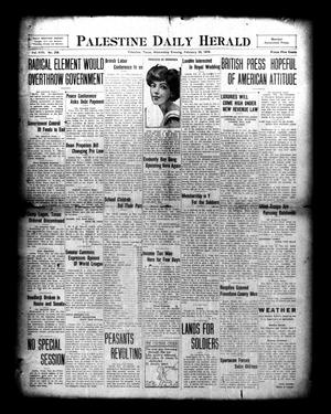 Palestine Daily Herald (Palestine, Tex), Vol. 17, No. 259, Ed. 1 Wednesday, February 26, 1919