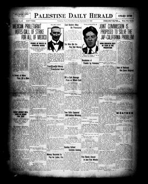 Palestine Daily Herald (Palestine, Tex), Vol. 19, No. 84, Ed. 1 Saturday, September 25, 1920