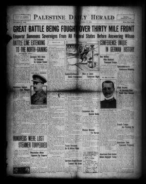 Palestine Daily Herald (Palestine, Tex), Vol. [17], No. [148], Ed. 1 Friday, October 11, 1918