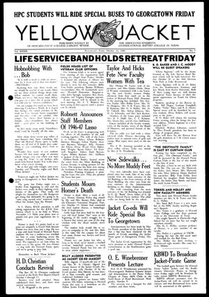 Yellow Jacket (Brownwood, Tex.), Vol. 33, No. 5, Ed. 1, Thursday, October 24, 1946