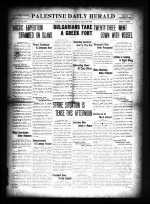 Palestine Daily Herald (Palestine, Tex), Vol. 15, No. 111, Ed. 1 Saturday, August 26, 1916