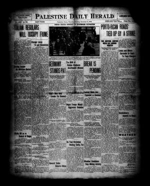 Palestine Daily Herald (Palestine, Tex), Vol. 18, No. 155, Ed. 1 Thursday, December 4, 1919