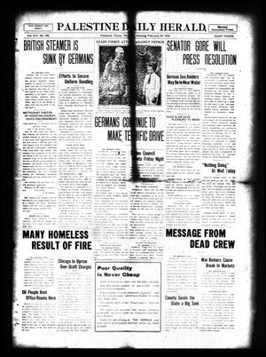 Palestine Daily Herald (Palestine, Tex), Vol. 14, No. 145, Ed. 1 Thursday, February 24, 1916
