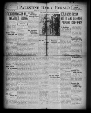 Palestine Daily Herald (Palestine, Tex), Vol. 17, No. 198, Ed. 1 Wednesday, December 11, 1918