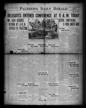 Palestine Daily Herald (Palestine, Tex), Vol. 17, No. 171, Ed. 1 Friday, November 8, 1918