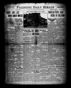Palestine Daily Herald (Palestine, Tex), Vol. 18, No. 159, Ed. 1 Saturday, December 20, 1919