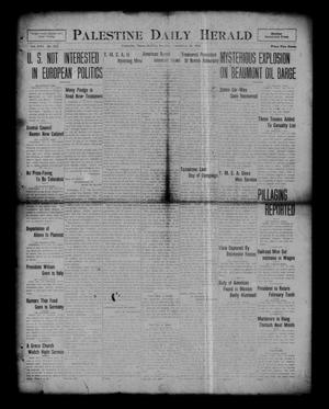 Palestine Daily Herald (Palestine, Tex), Vol. 17, No. 212, Ed. 1 Monday, December 30, 1918