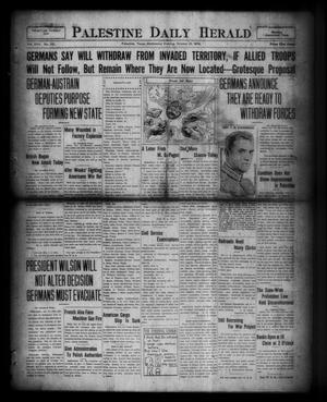 Palestine Daily Herald (Palestine, Tex), Vol. 17, No. 157, Ed. 1 Wednesday, October 23, 1918
