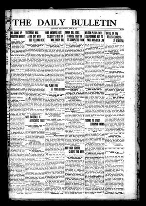 Primary view of object titled 'The Daily Bulletin (Brownwood, Tex.), Vol. [13], No. 151, Ed. 1 Tuesday, April 22, 1913'.