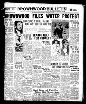 Brownwood Bulletin (Brownwood, Tex.), Vol. 26, No. 281, Ed. 1 Saturday, September 10, 1927
