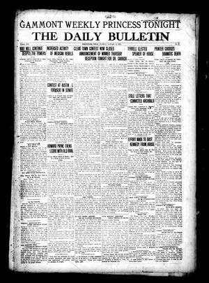 The Daily Bulletin (Brownwood, Tex.), Vol. 13, No. 67, Ed. 1 Tuesday, January 14, 1913