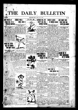 The Daily Bulletin (Brownwood, Tex.), Vol. 13, No. 160, Ed. 1 Friday, May 2, 1913