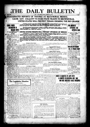 The Daily Bulletin (Brownwood, Tex.), Vol. 13, No. 103, Ed. 1 Tuesday, February 25, 1913