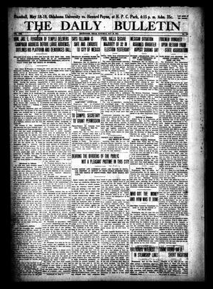The Daily Bulletin (Brownwood, Tex.), Vol. 13, No. 169, Ed. 1 Saturday, May 16, 1914