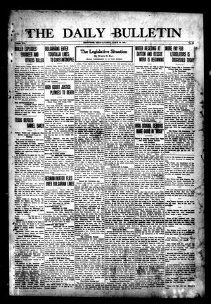 Primary view of object titled 'The Daily Bulletin (Brownwood, Tex.), Vol. 13, No. 131, Ed. 1 Saturday, March 29, 1913'.