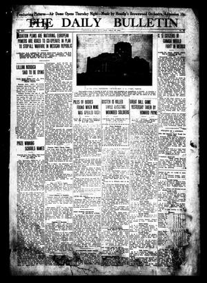 The Daily Bulletin (Brownwood, Tex.), Vol. 13, No. 155, Ed. 1 Thursday, April 30, 1914