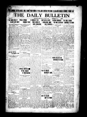 The Daily Bulletin (Brownwood, Tex.), Vol. 13, No. 82, Ed. 1 Friday, January 31, 1913
