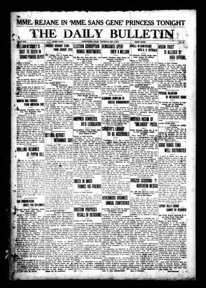 The Daily Bulletin (Brownwood, Tex.), Vol. 13, No. 34, Ed. 1 Thursday, December 5, 1912