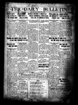 Primary view of object titled 'The Daily Bulletin (Brownwood, Tex.), Vol. 13, No. 173, Ed. 1 Thursday, May 21, 1914'.