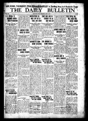 The Daily Bulletin (Brownwood, Tex.), Vol. 13, No. 190, Ed. 1 Wednesday, June 10, 1914