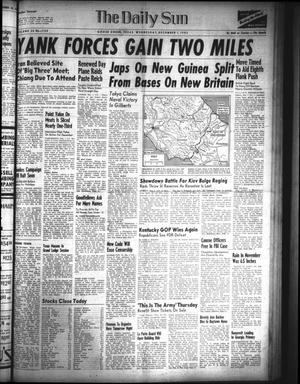 The Daily Sun (Goose Creek, Tex.), Vol. 26, No. 150, Ed. 1 Wednesday, December 1, 1943