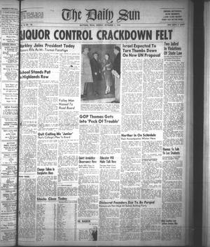The Daily Sun (Baytown, Tex.), Vol. 30, No. 128, Ed. 1 Tuesday, November 9, 1948
